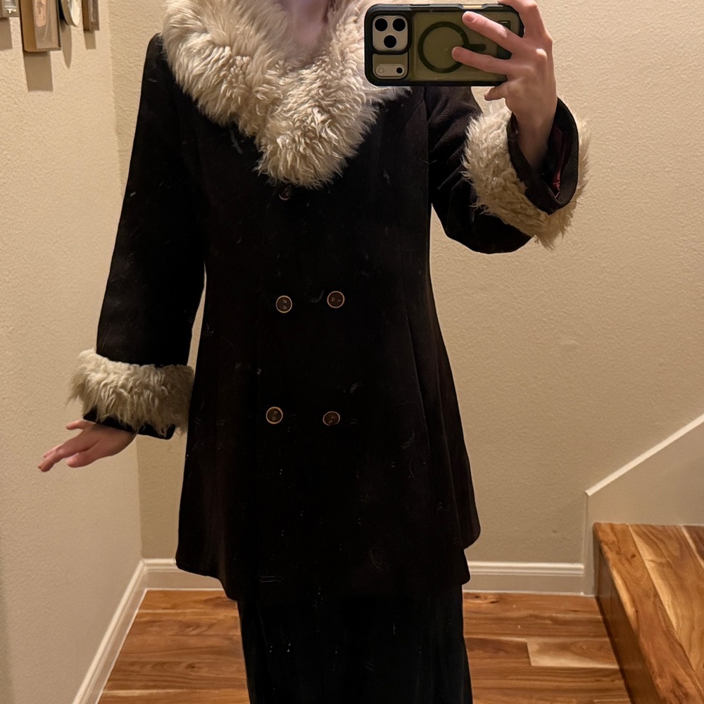 Vintage wool coat - Picture 4 of 6